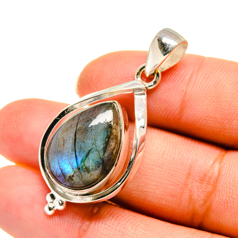 Labradorite Pendants handcrafted by Ana Silver Co - PD7758