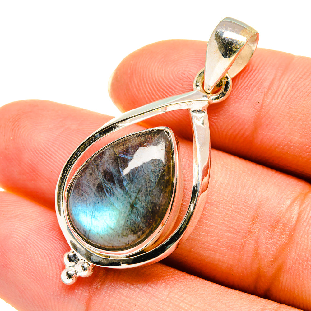 Labradorite Pendants handcrafted by Ana Silver Co - PD7759