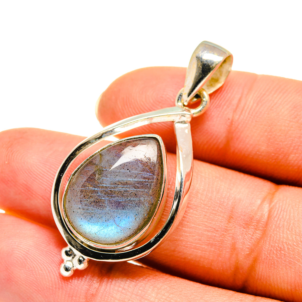 Labradorite Pendants handcrafted by Ana Silver Co - PD7761