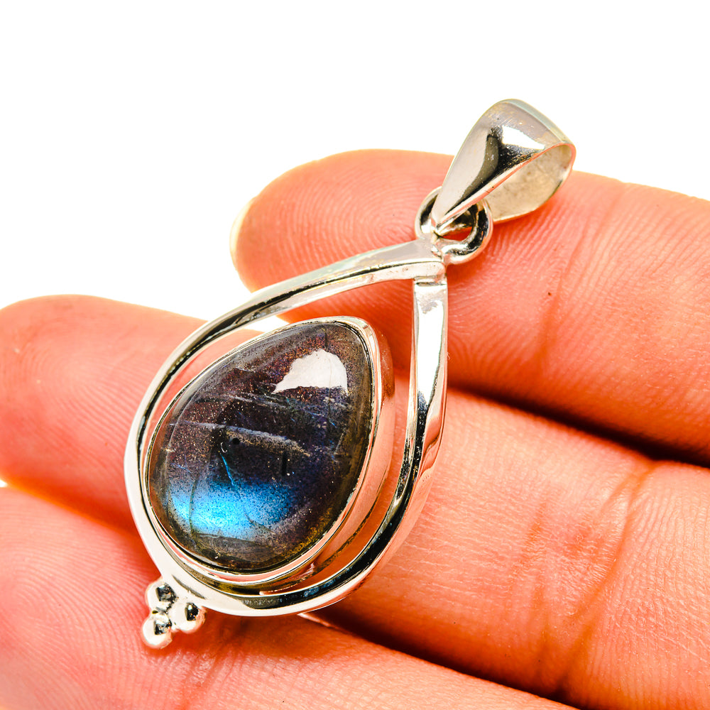 Labradorite Pendants handcrafted by Ana Silver Co - PD7764