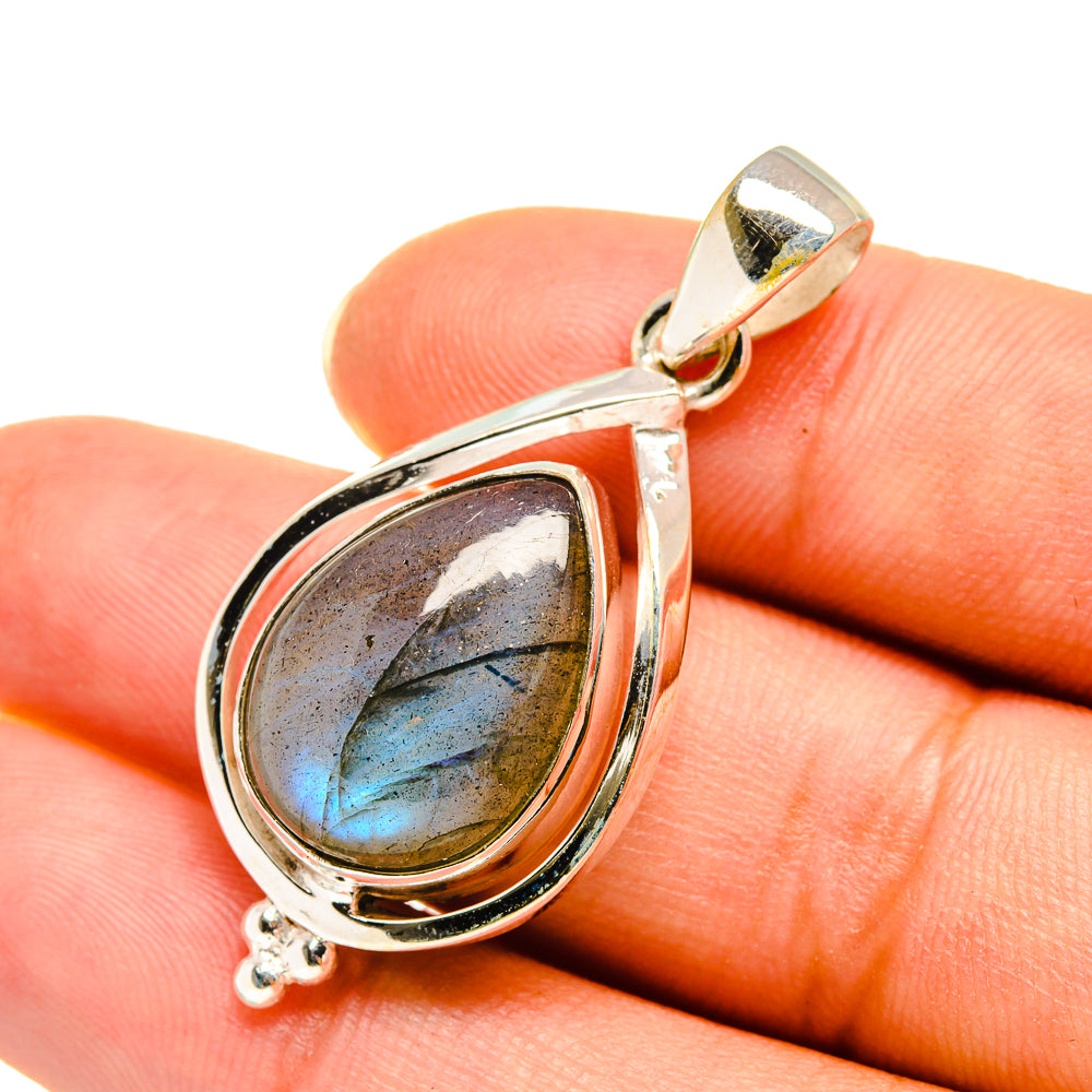 Labradorite Pendants handcrafted by Ana Silver Co - PD7771