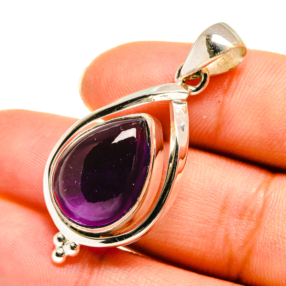 Amethyst Pendants handcrafted by Ana Silver Co - PD7776