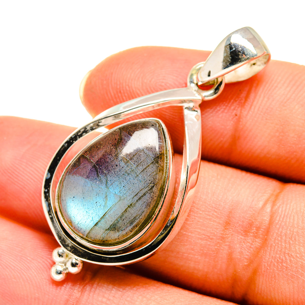 Labradorite Pendants handcrafted by Ana Silver Co - PD7778