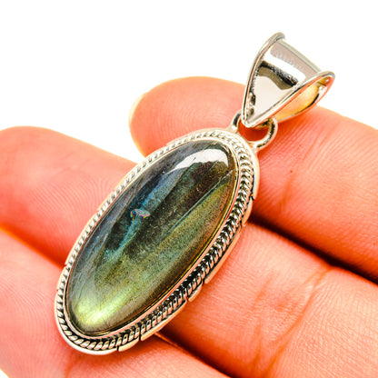 Labradorite Pendants handcrafted by Ana Silver Co - PD7782