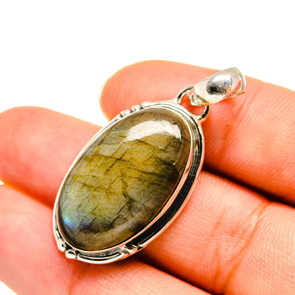 Labradorite Pendants handcrafted by Ana Silver Co - PD7783