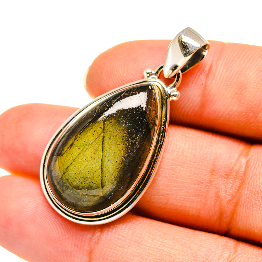 Labradorite Pendants handcrafted by Ana Silver Co - PD7786