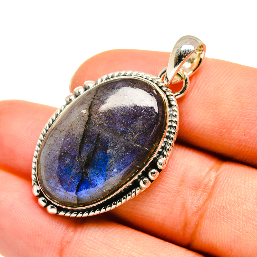 Labradorite Pendants handcrafted by Ana Silver Co - PD7795