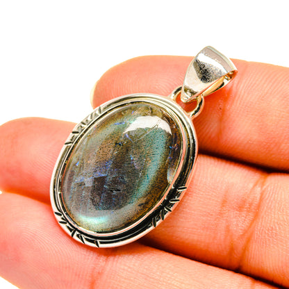 Labradorite Pendants handcrafted by Ana Silver Co - PD7796