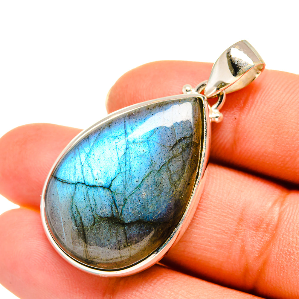 Labradorite Pendants handcrafted by Ana Silver Co - PD7800