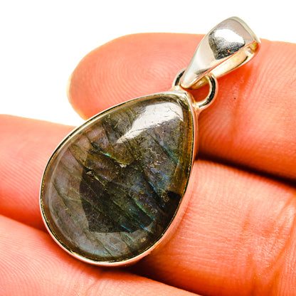 Labradorite Pendants handcrafted by Ana Silver Co - PD7801