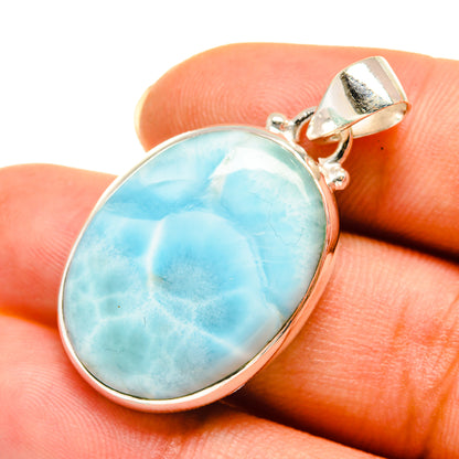Larimar Pendants handcrafted by Ana Silver Co - PD7823