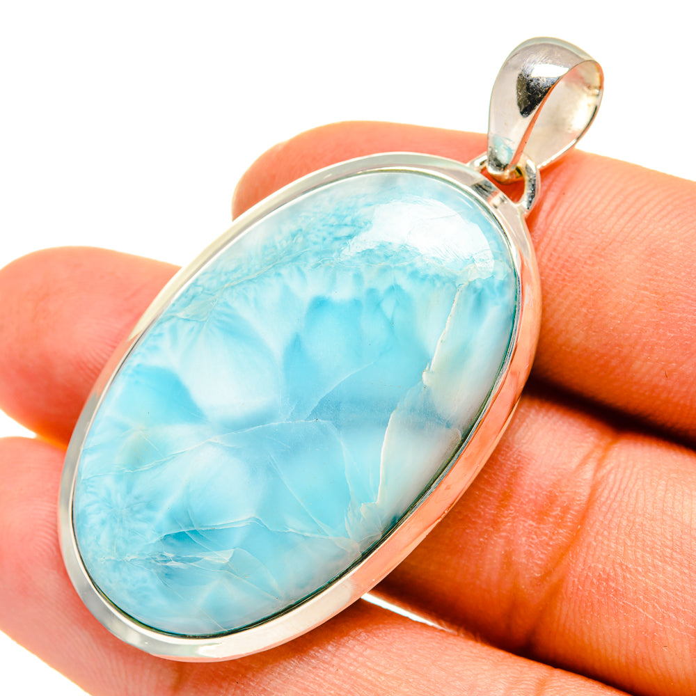 Larimar Pendants handcrafted by Ana Silver Co - PD7825
