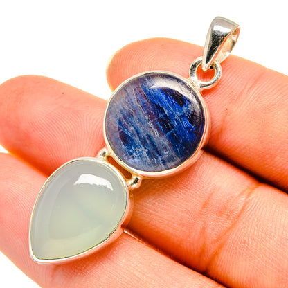 Kyanite Pendants handcrafted by Ana Silver Co - PD7831