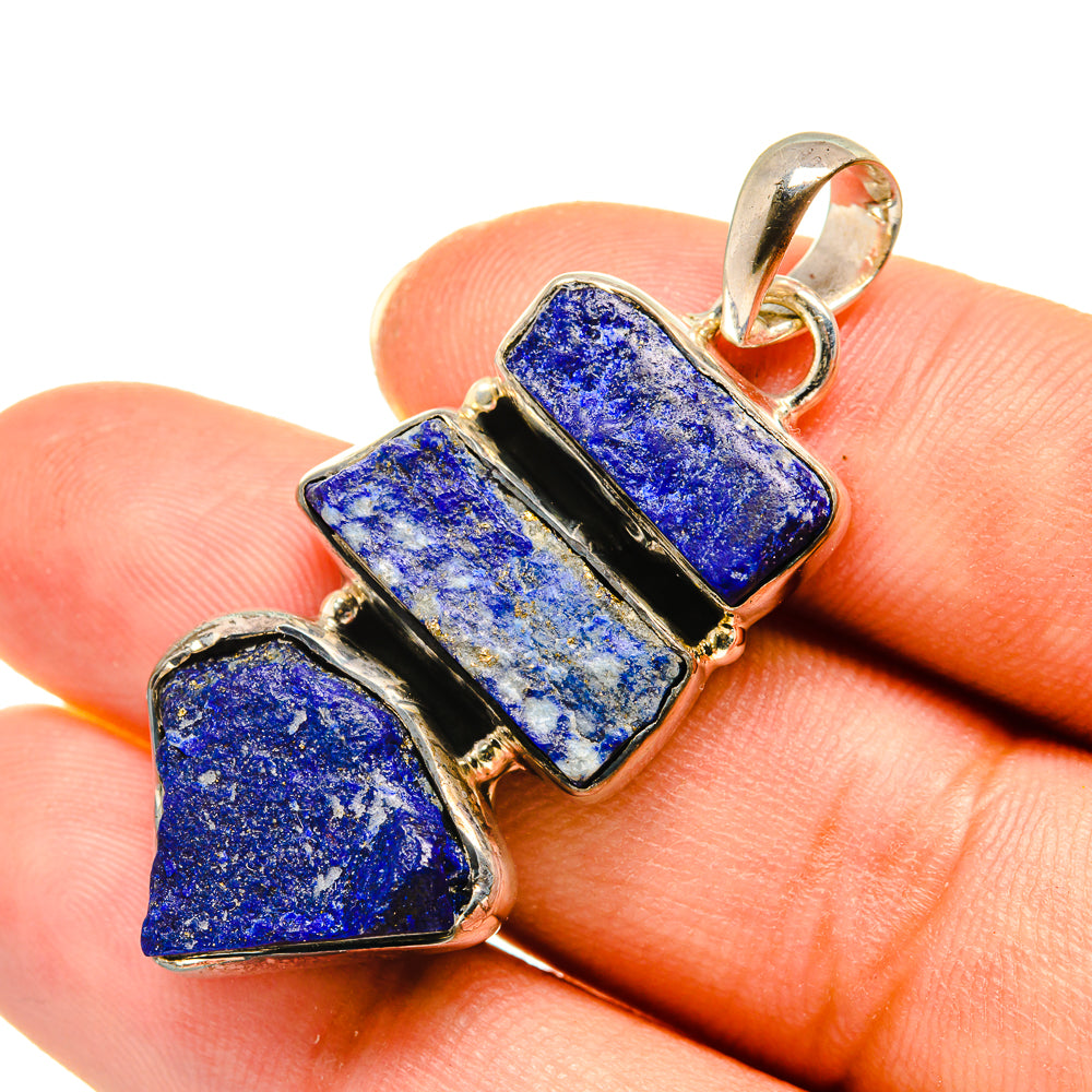 Lapis Lazuli Pendants handcrafted by Ana Silver Co - PD7836
