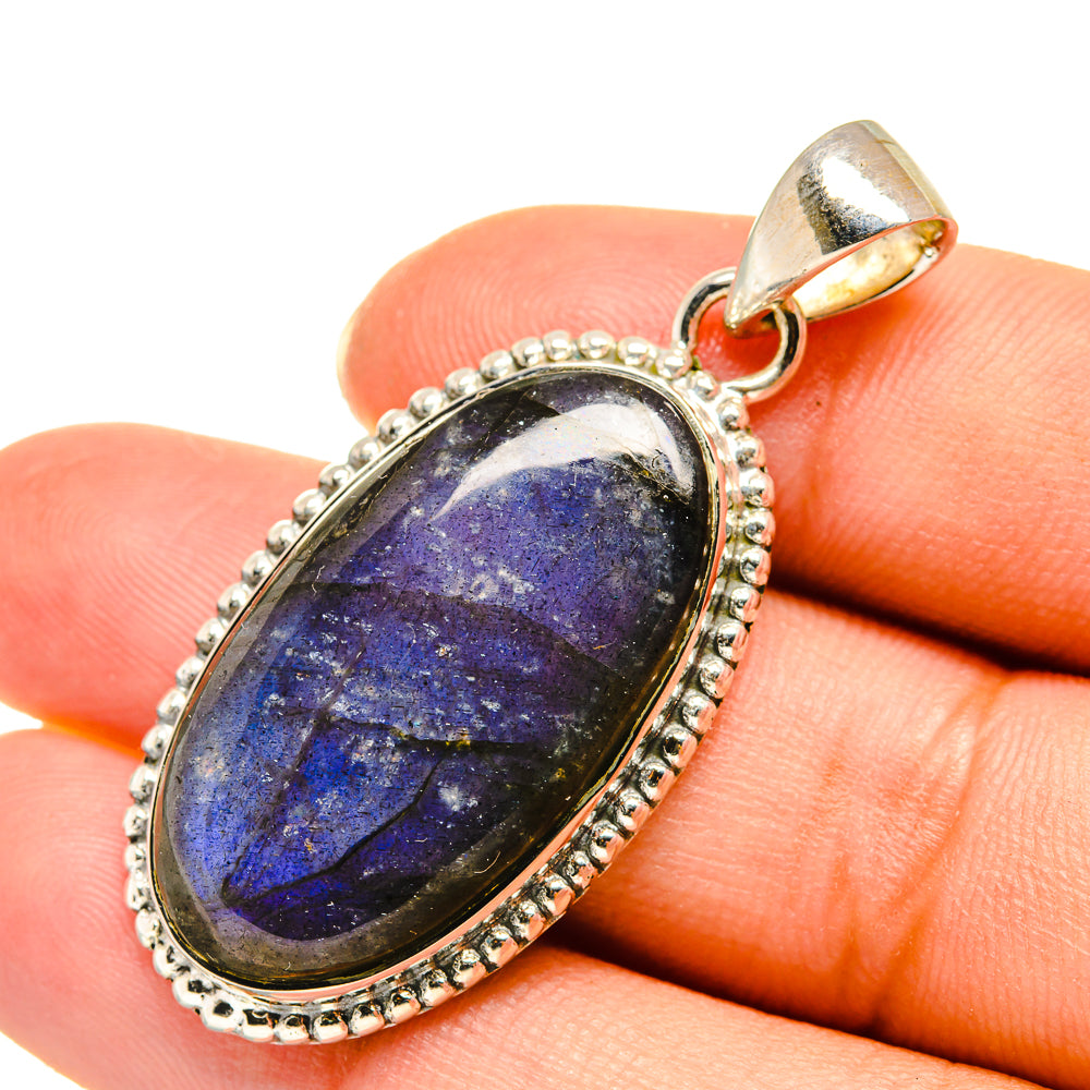 Labradorite Pendants handcrafted by Ana Silver Co - PD7838