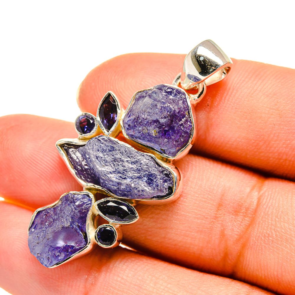 Tanzanite Pendants handcrafted by Ana Silver Co - PD7852
