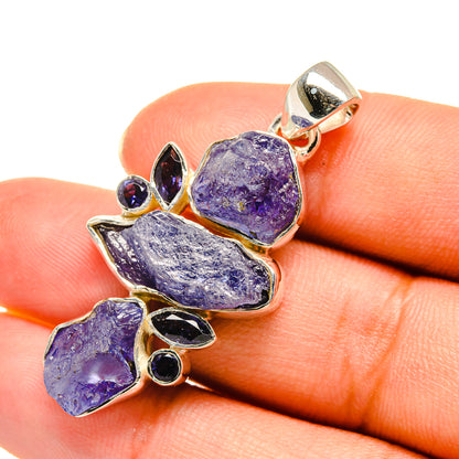 Tanzanite Pendants handcrafted by Ana Silver Co - PD7852