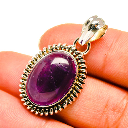Amethyst Pendants handcrafted by Ana Silver Co - PD7869