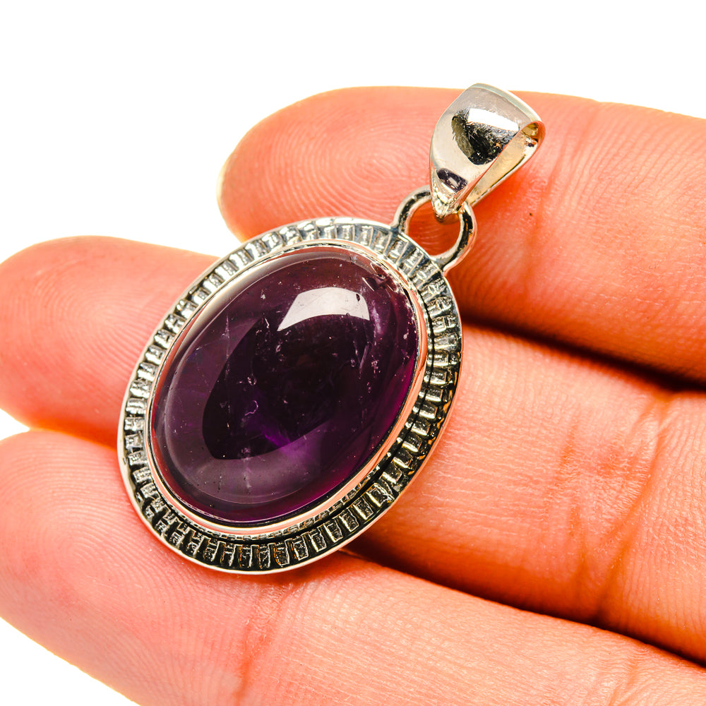 Amethyst Pendants handcrafted by Ana Silver Co - PD7870
