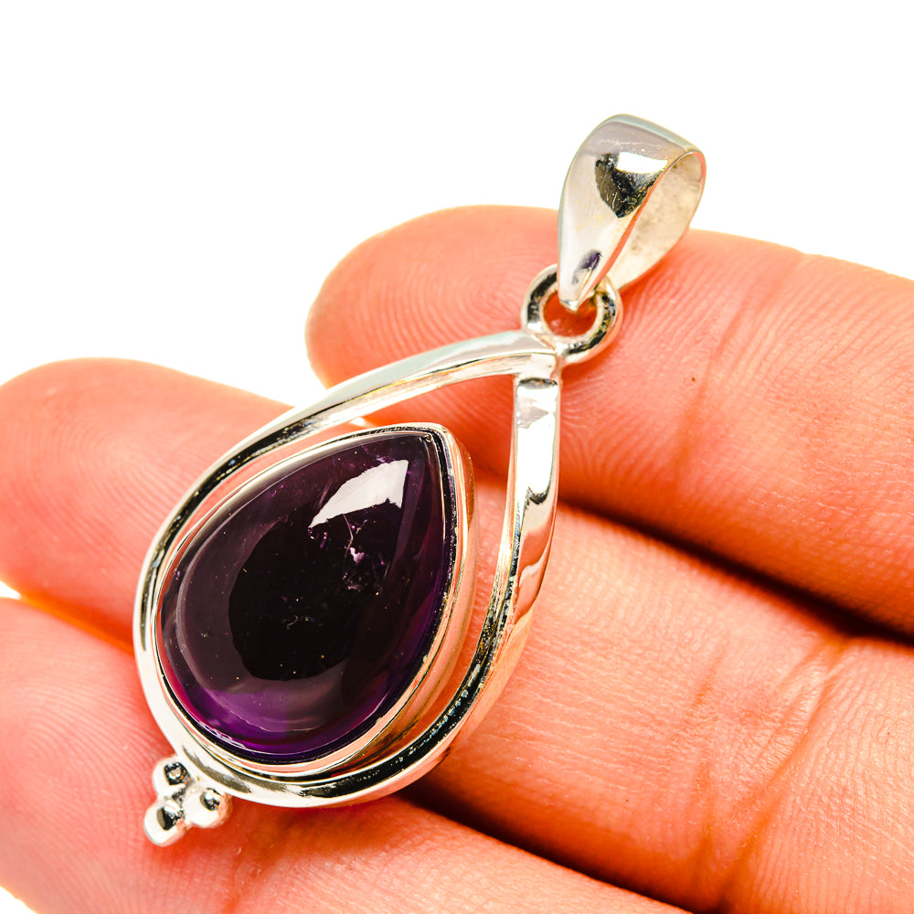 Amethyst Pendants handcrafted by Ana Silver Co - PD7871