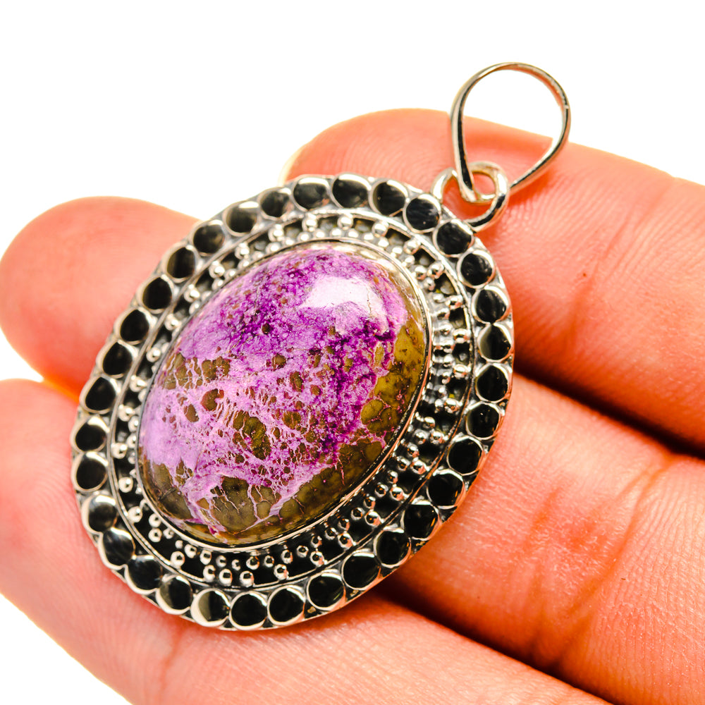 Stichtite Pendants handcrafted by Ana Silver Co - PD7872
