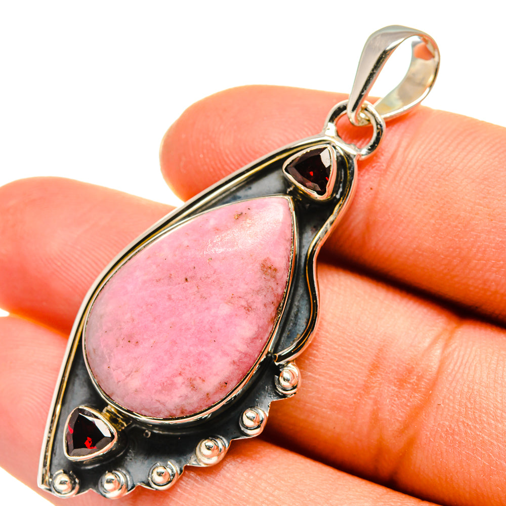 Rhodochrosite Pendants handcrafted by Ana Silver Co - PD7876