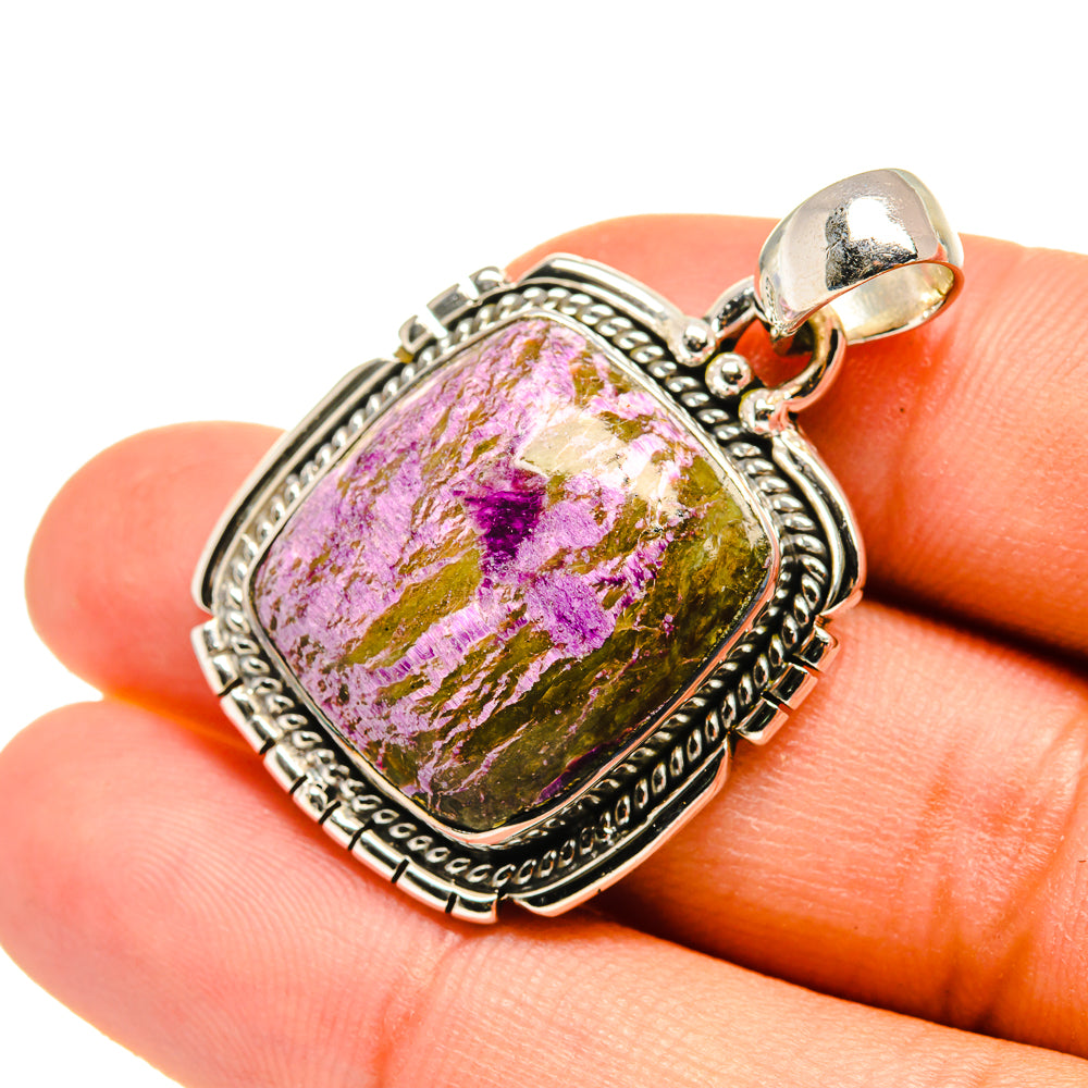 Stichtite Pendants handcrafted by Ana Silver Co - PD7880