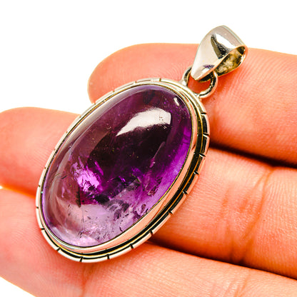 Amethyst Pendants handcrafted by Ana Silver Co - PD7888
