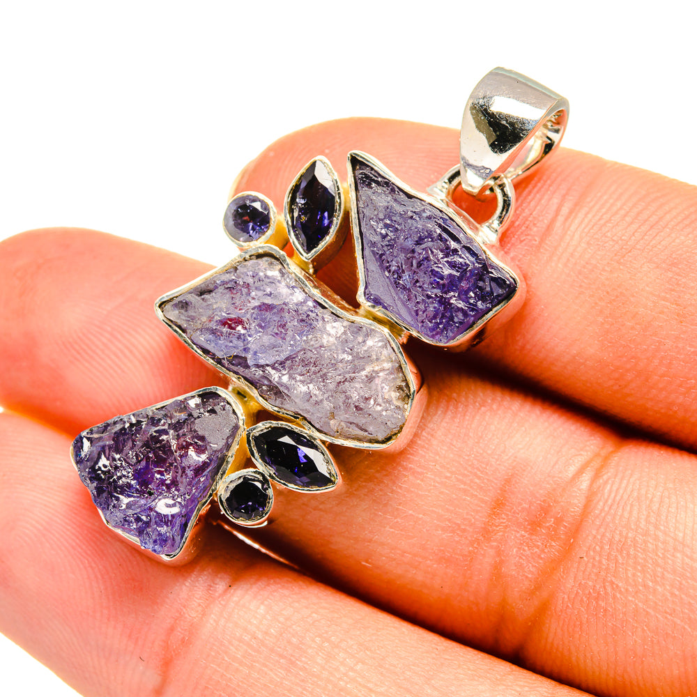 Tanzanite Pendants handcrafted by Ana Silver Co - PD7897