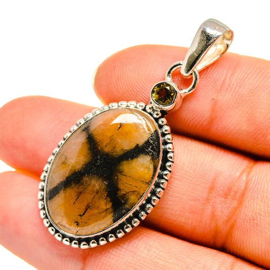 Chiastolite Pendants handcrafted by Ana Silver Co - PD7938