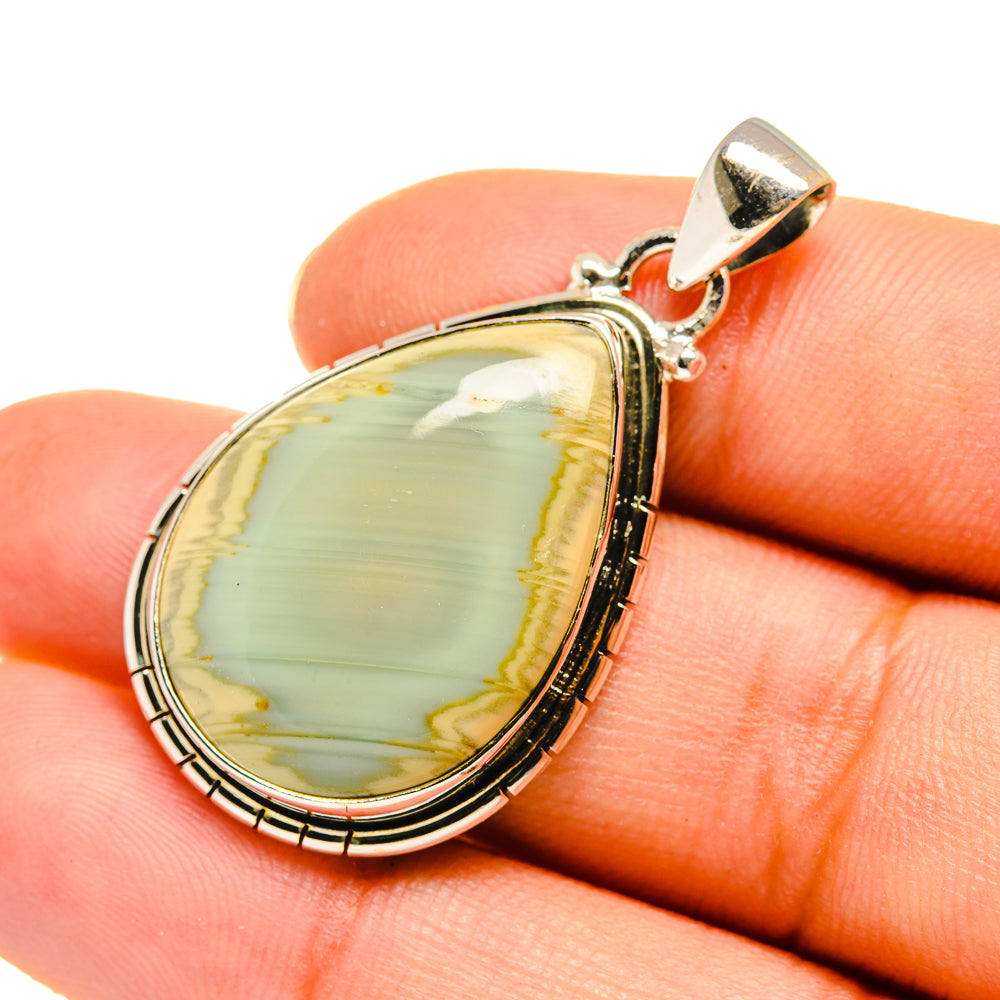 Willow Creek Jasper Pendants handcrafted by Ana Silver Co - PD7945