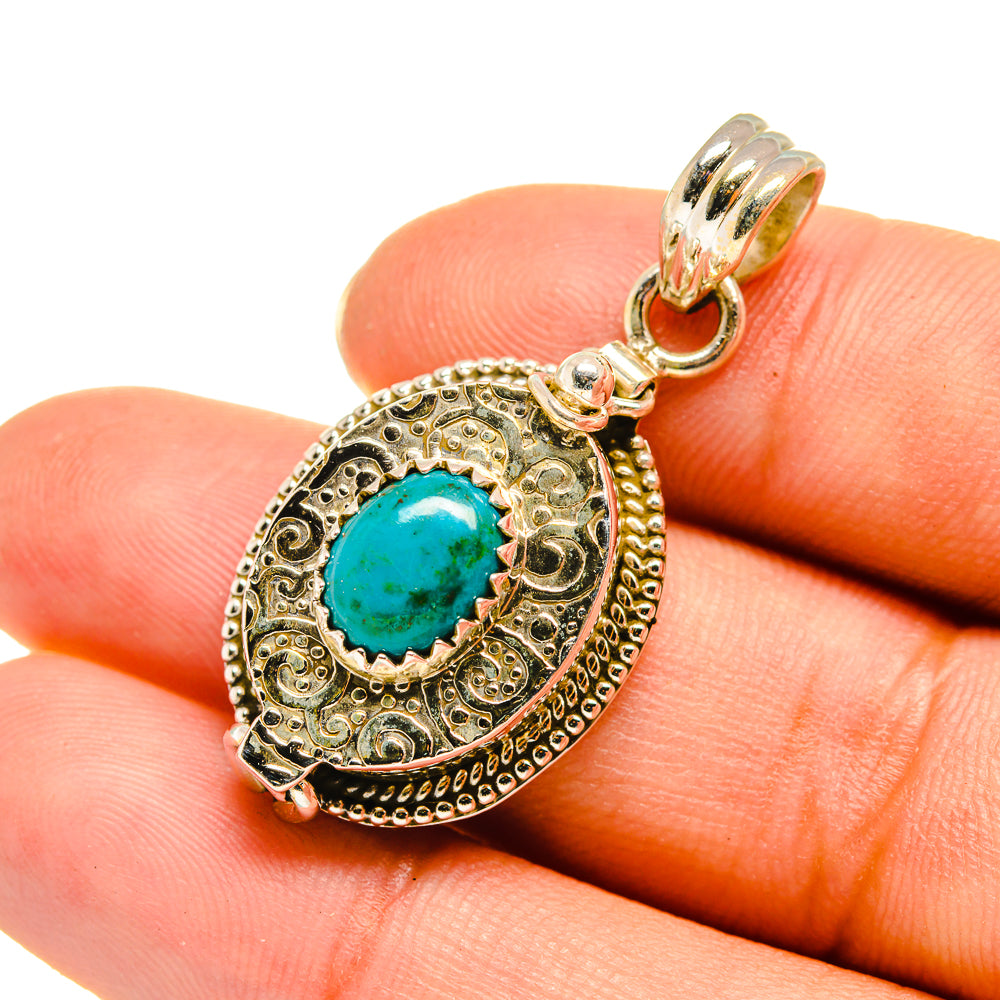 Arizona Turquoise Pendants handcrafted by Ana Silver Co - PD7949