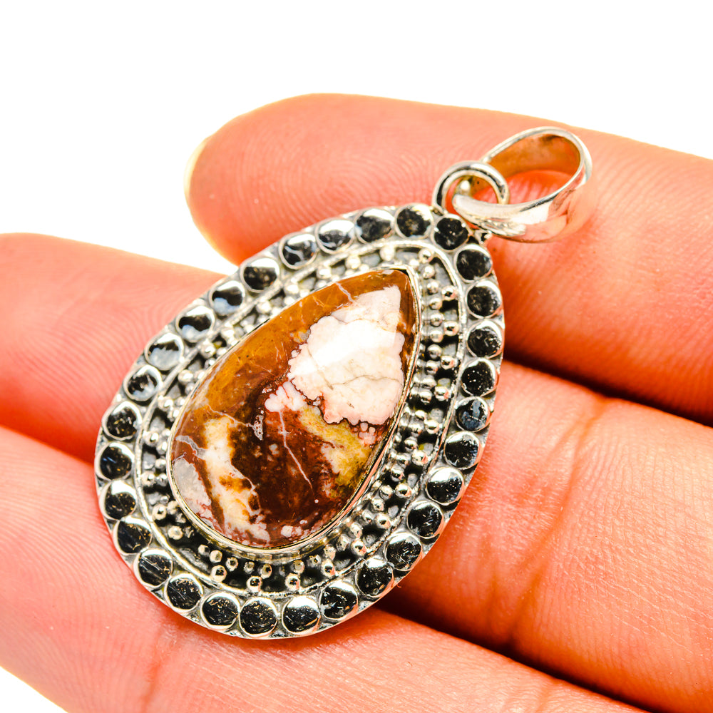 Wild Horse Jasper Pendants handcrafted by Ana Silver Co - PD7959