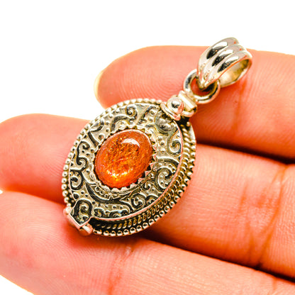 Sunstone Pendants handcrafted by Ana Silver Co - PD7967