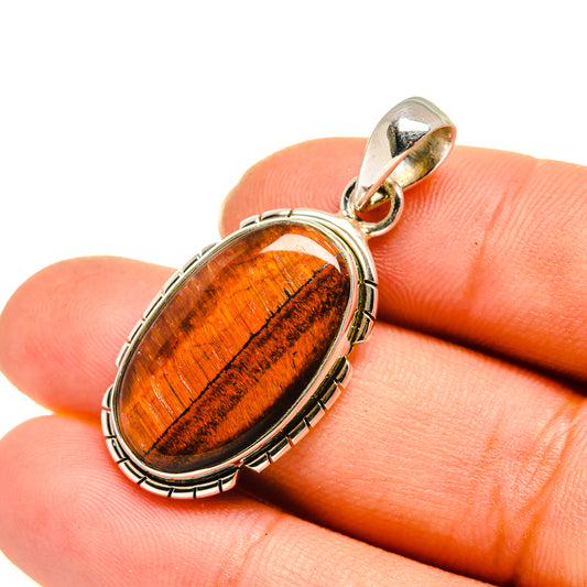 Red Tiger Eye Pendants handcrafted by Ana Silver Co - PD7969