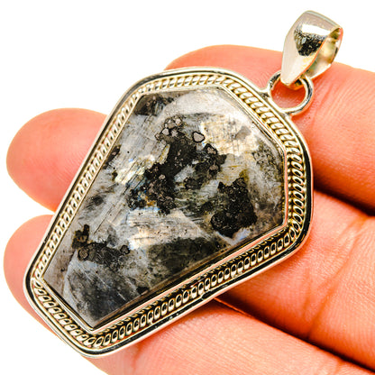Larvikite Pendants handcrafted by Ana Silver Co - PD7988