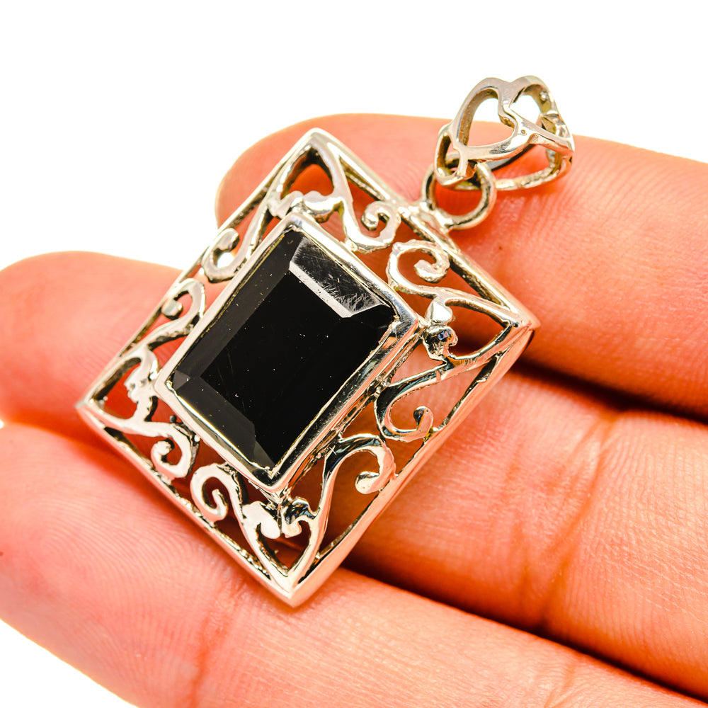 Black Onyx Pendants handcrafted by Ana Silver Co - PD7990