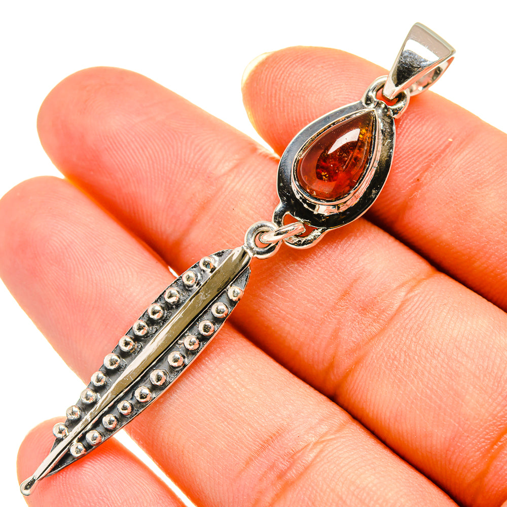 Garnet Pendants handcrafted by Ana Silver Co - PD8026