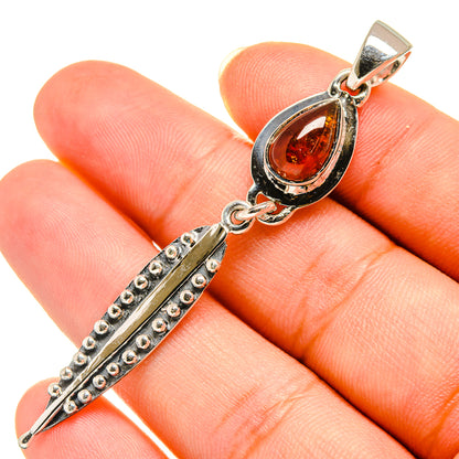 Garnet Pendants handcrafted by Ana Silver Co - PD8026