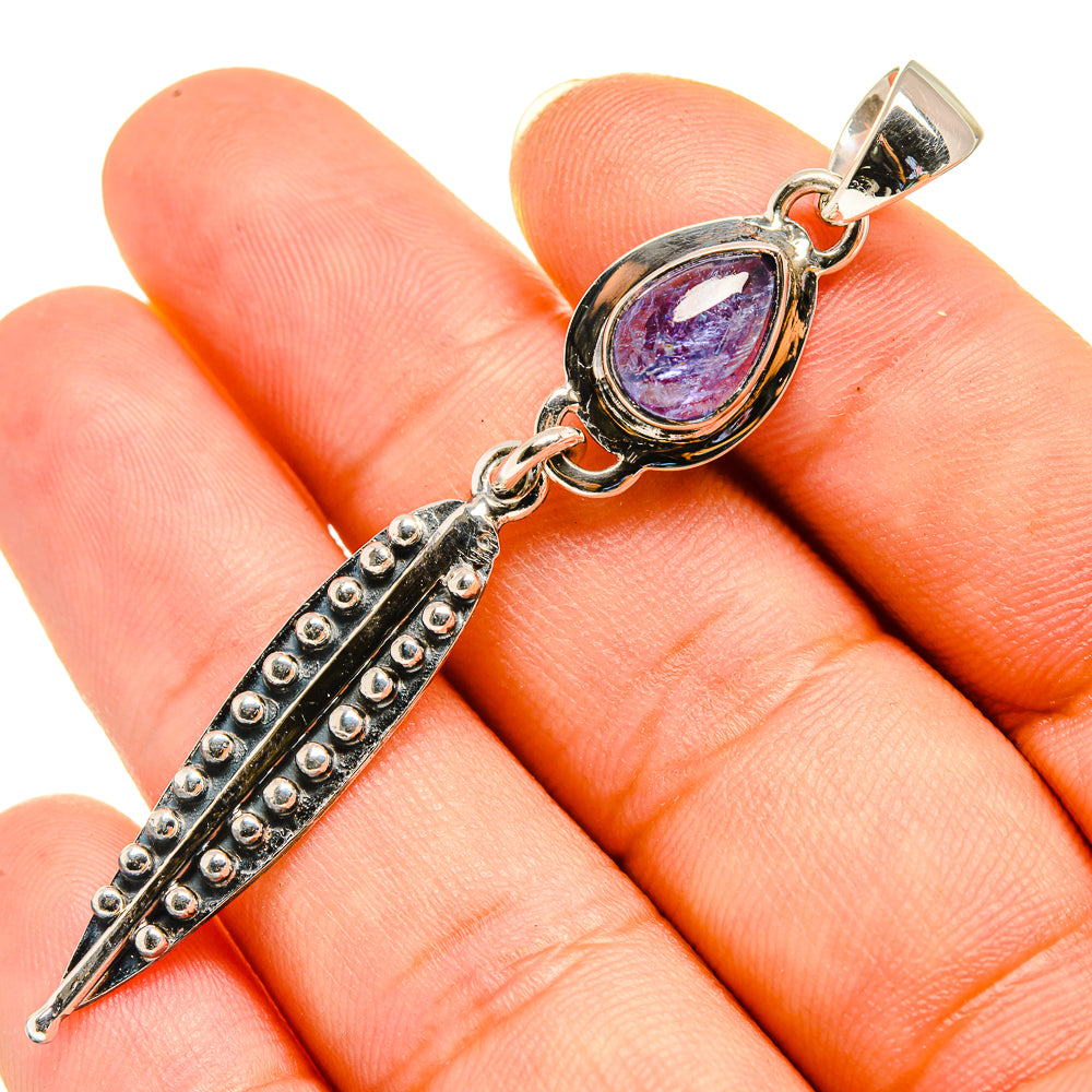 Tanzanite Pendants handcrafted by Ana Silver Co - PD8027