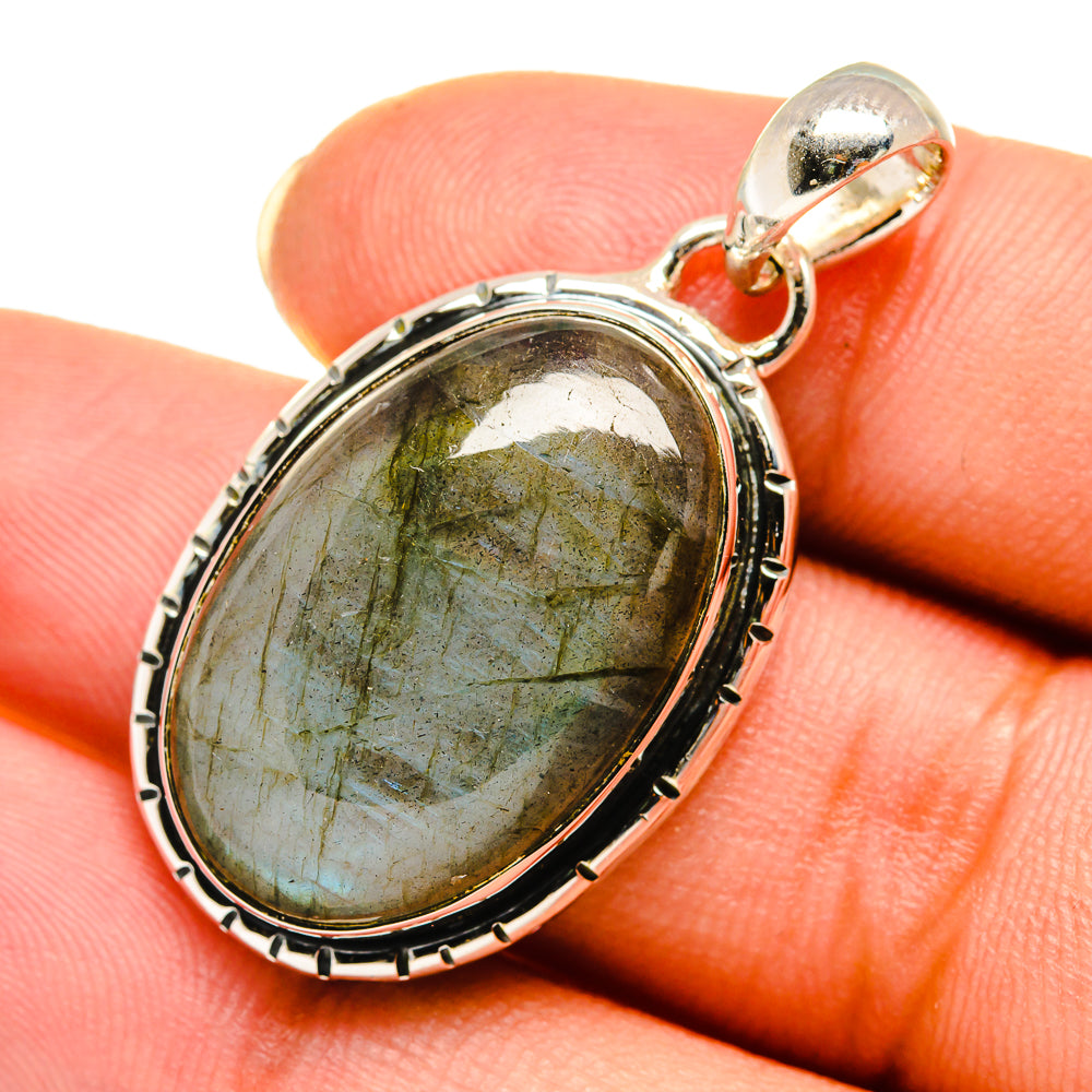 Labradorite Pendants handcrafted by Ana Silver Co - PD8036