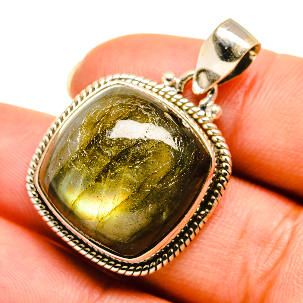 Labradorite Pendants handcrafted by Ana Silver Co - PD8042