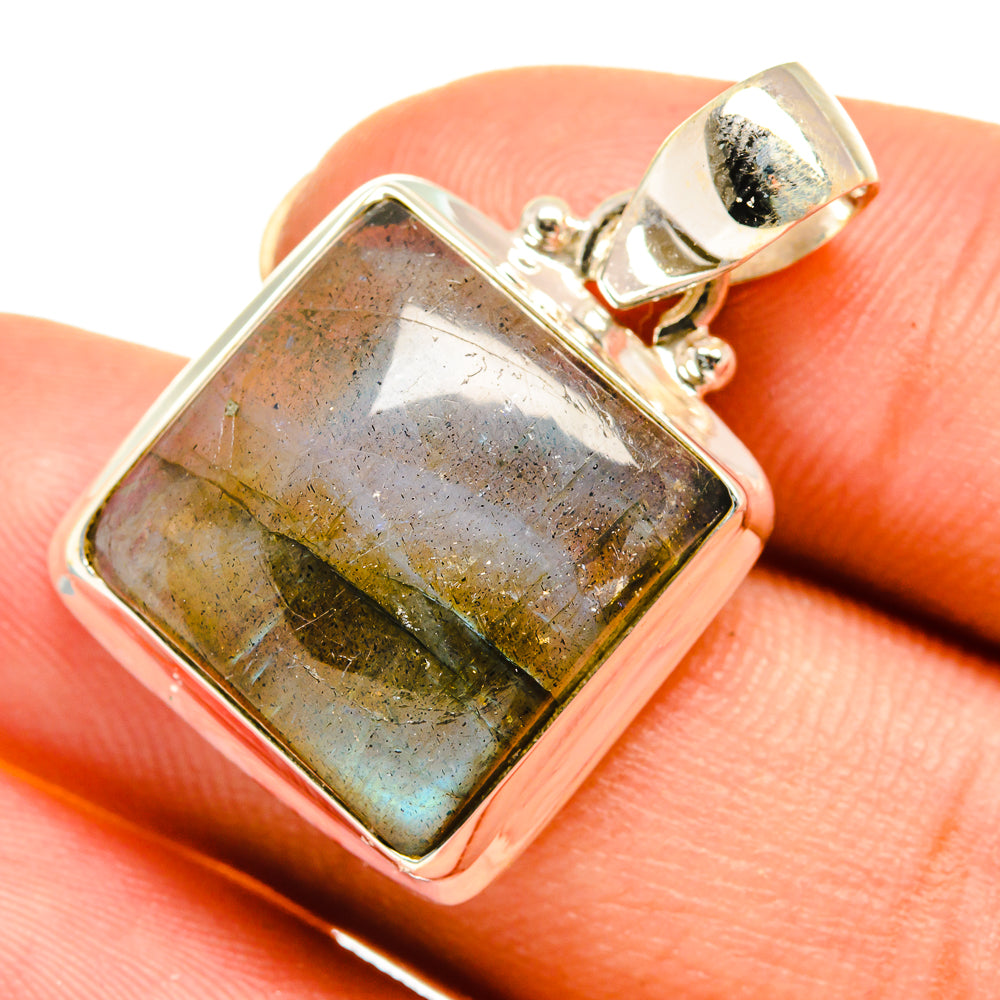 Labradorite Pendants handcrafted by Ana Silver Co - PD8043