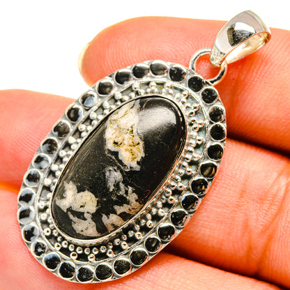 Pinolith Jasper Pendants handcrafted by Ana Silver Co - PD8052