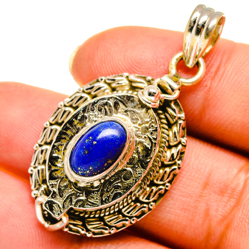 Lapis Lazuli Pendants handcrafted by Ana Silver Co - PD8058