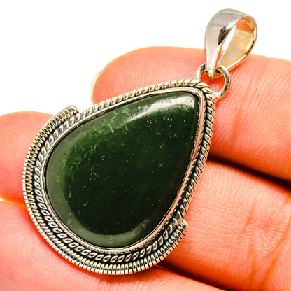 Nephirite Jade Pendants handcrafted by Ana Silver Co - PD8059