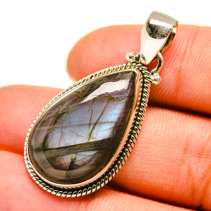 Labradorite Pendants handcrafted by Ana Silver Co - PD8062