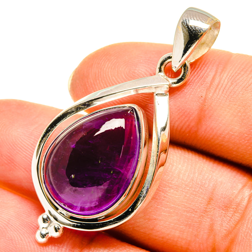 Amethyst Pendants handcrafted by Ana Silver Co - PD8063