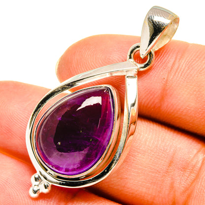 Amethyst Pendants handcrafted by Ana Silver Co - PD8063