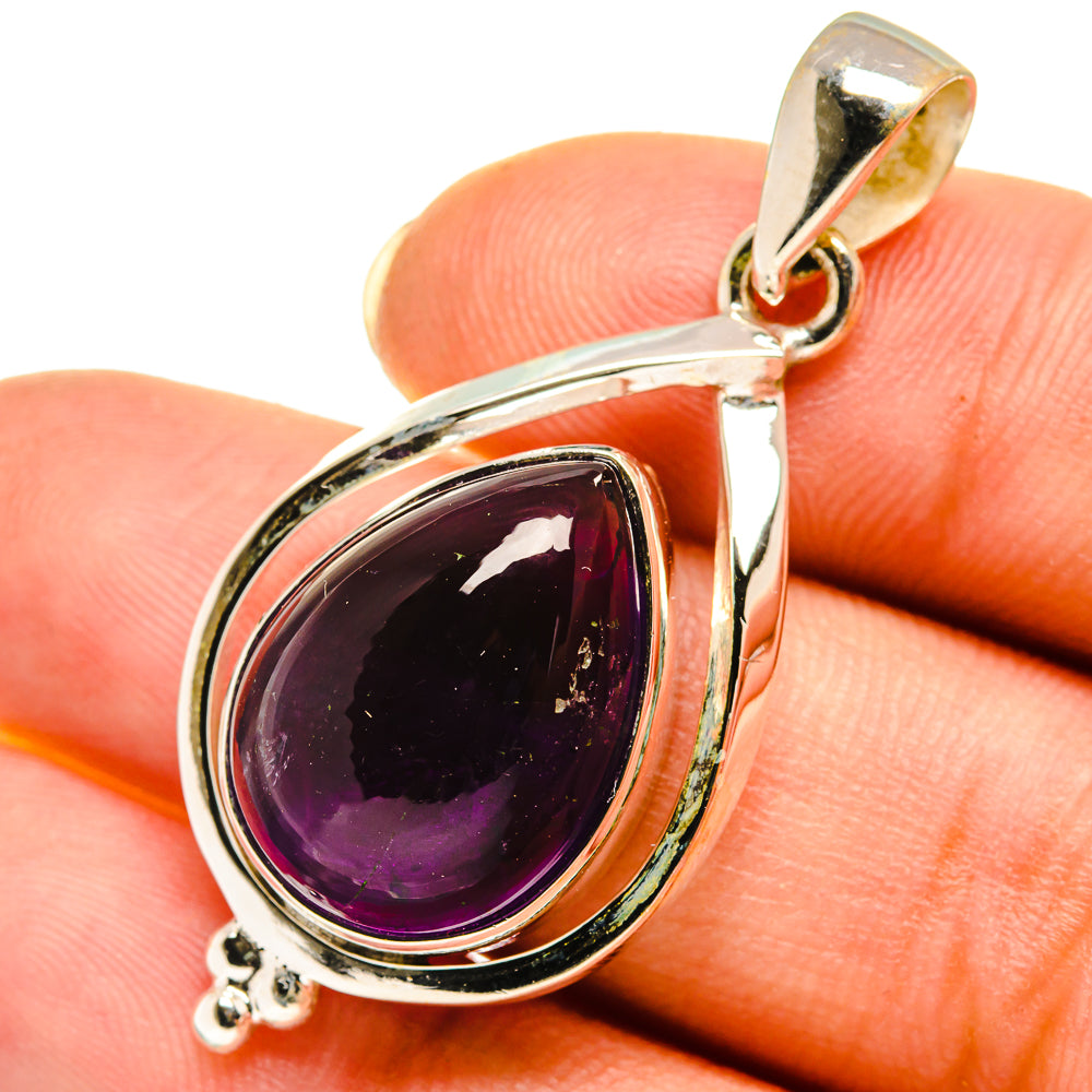 Amethyst Pendants handcrafted by Ana Silver Co - PD8065